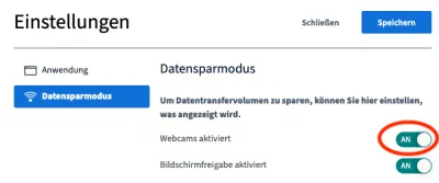 Datensparmodus 3