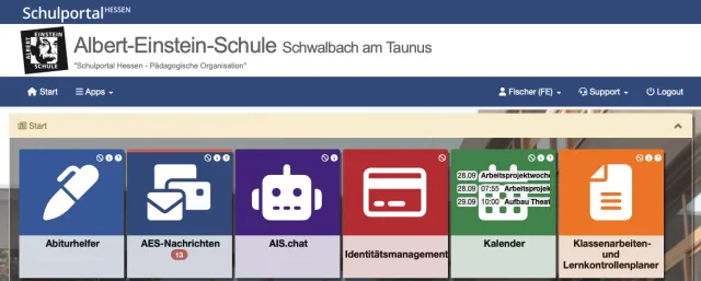 Schulportal Hessen an der AES